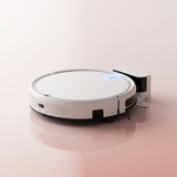 Robot aspirateur laveur connecté SmartSweep Vocal blanc, vue de face