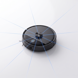 Robot aspirateur laveur SmartSweep Pro, cartographie laser Lidar vue de dessus