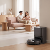 Robot aspirateur laveur SmartSweep Pro, station tout-en-un dans le salon