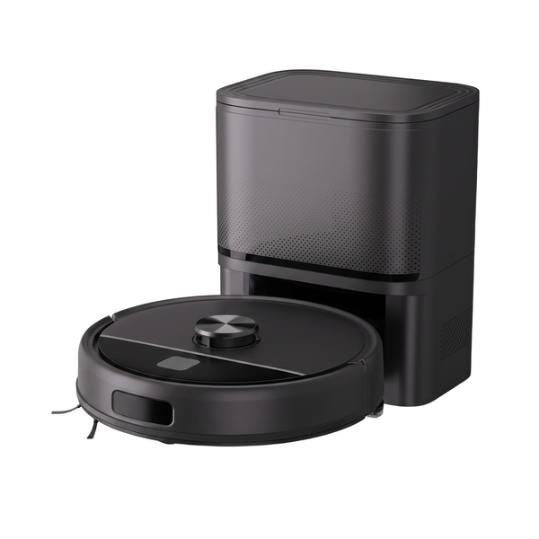 Robot aspirateur laveur SmartSweep Pro, packshot studio fond blanc